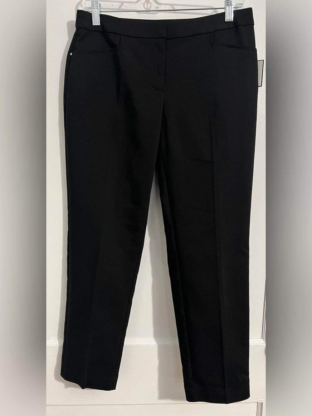 Rafaella Women's Black Straight-Leg Dress Trousers